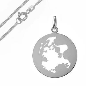 Engraving plate island of Rügen-925 sterling silver-personal engraving