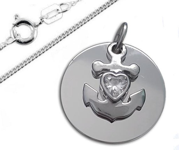 Le Bebé Gioielli Ciondolo Per Bambini "Fede Amore Speranza" - Argento 925 - Italia Collana Con Ciondolo Bimbo - Foto 8