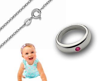 COLLANA DA UOMO ANCORA IN ORO BIANCO 18 KT - Foto 8