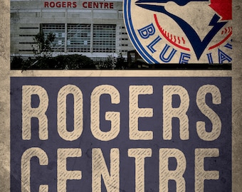 12"x18" Toronto Blue Jays Printable Art Poster for your sports fan!