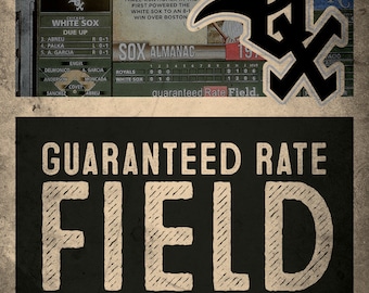 12"x18" Chicago White Sox Printable Art Poster for your sports fan!