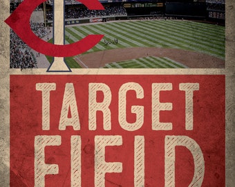 12"x18" Minnesota Twins Printable Art Poster for your sports fan!