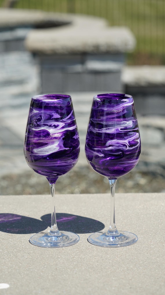wine sets with glasses We Are One Wine Glass Cup Set of 2