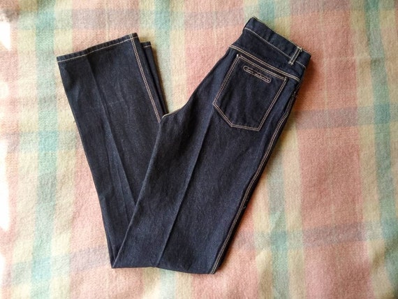 Vintage Late 70s Dark Wash Gloria Vanderbilt for M