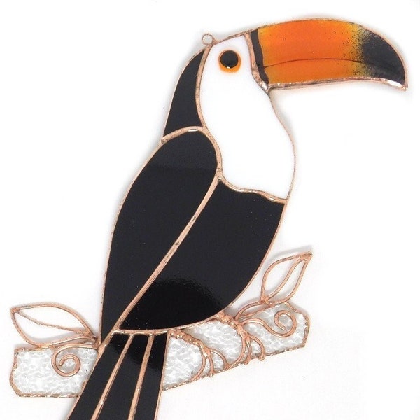 Toco Toucan - Stained glass - Riesentukan.