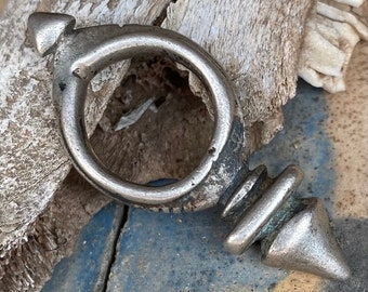 Cross of the Touareg, Niger, Zinder, silver, very old (1)