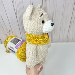 PDF PATTERN Teddy Bear beige crochet plushie bear tutorial, knitted, pattern for beginners, nursery decor, crochet bear tutorial toy easy zdjęcie 6