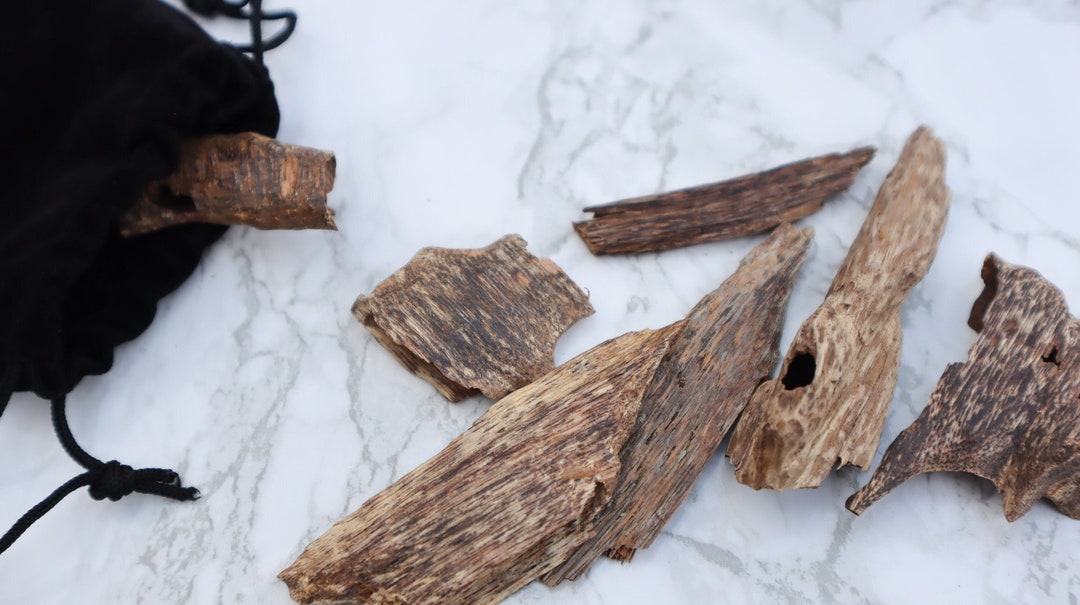 Cambodian Agarwood Chips Natural Sustainable Oud Incense Chips Bakhur