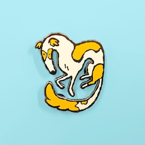 Borzoi Noodle Enamel Pin, Sighthound Gift, For Dog Lovers, Gift for Borzoi Mom, Gift for Borzoi Dad, Borzoi Gift, AKC Exhibitor, Lapel Pin