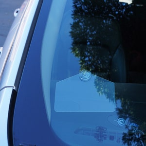 Place Your Uber Sign Here Label/Placard Removable Holder (Pair of 2) to Place/Stick Your Uber Emblem with powerful Suction Cup