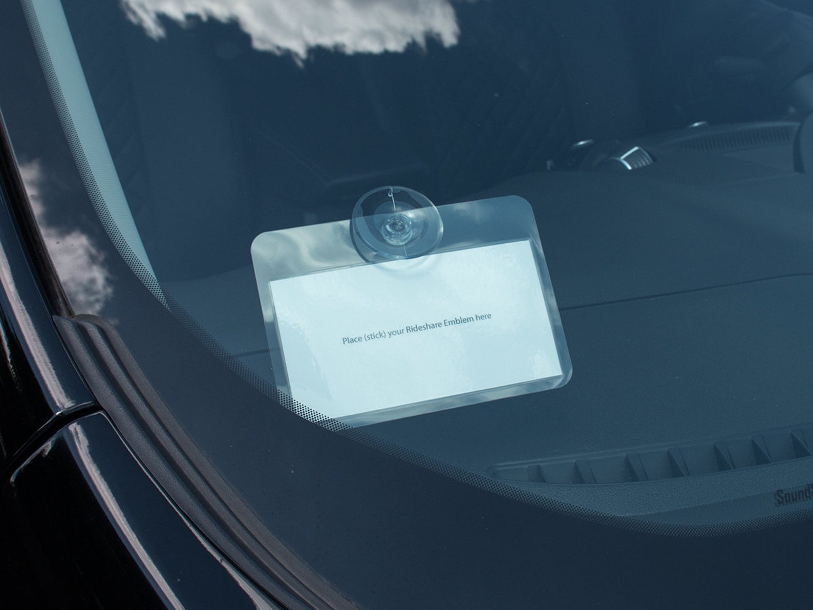 Place Your Uber Sign Here Label/placard Removable Holder pair Etsy