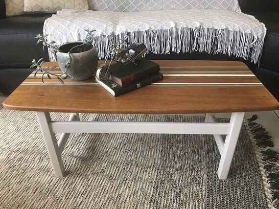 Upcycled Unique Silky Oak Coffee Table Etsy