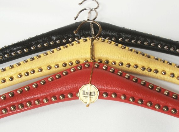 Vintage Hanger With Studs Wardrobe Hangers On Rockabilly 50s Etsy