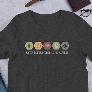 Let&#39;s Settle This Like Adults | Unisex Premium T-Shirt | Bella + Canvas 3001