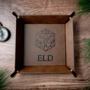 Dice Rolling Tray, D20 Gamer Tray