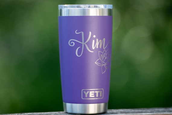 Yeti personalizado con nombre, maestro regalo Yeti con flor de loto -   México