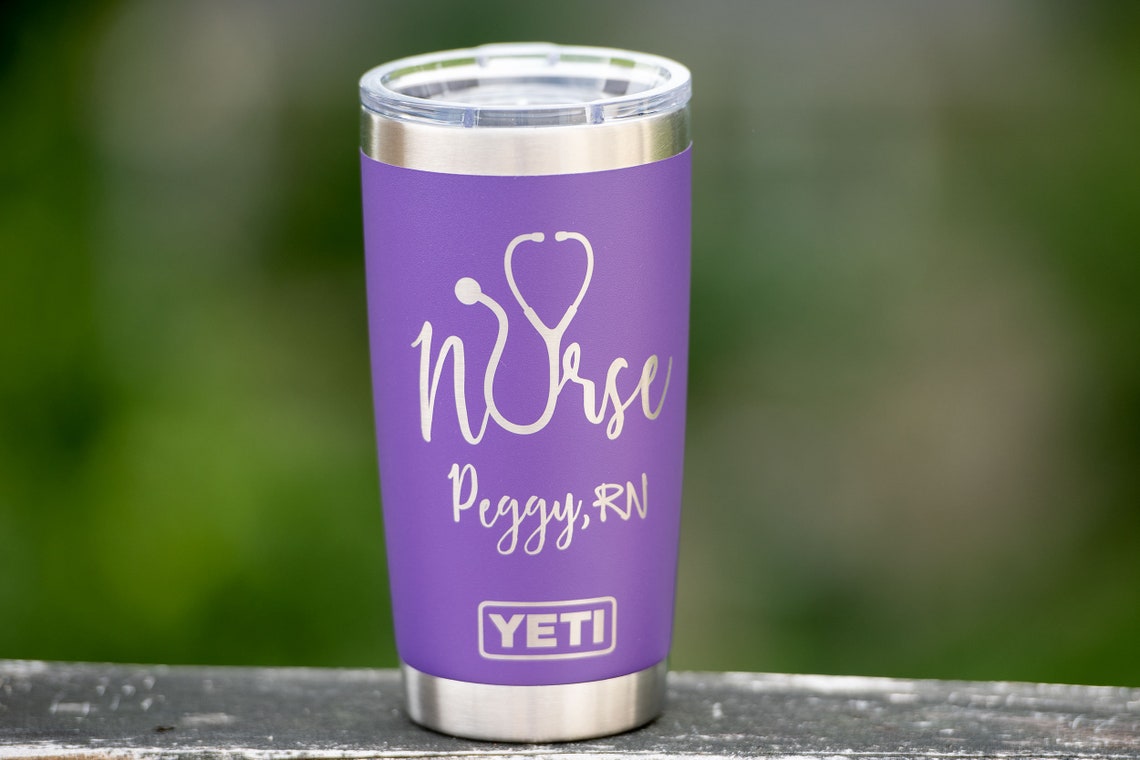 Custom Yeti Tumbler for Nurses Yeti Cup for Nurses Etsy