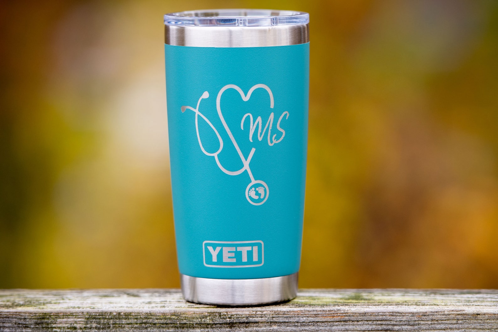 Custom Yeti Tumbler for Nurses Yeti Cup for Nurses Heart Etsy