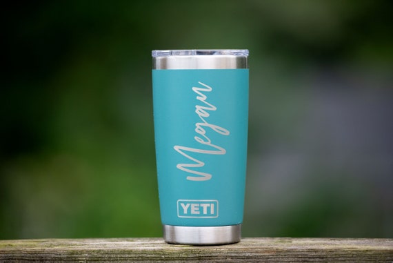 Custom Yeti 20 oz Rambler Tumbler Full Color-Natty Light