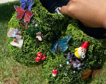 Custom fairy garden crocs