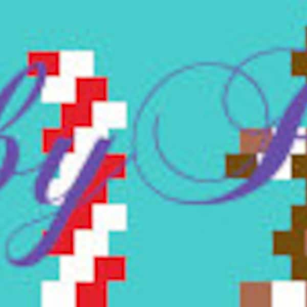 Gingerbread Candy Cane Holder Pattern Etsy