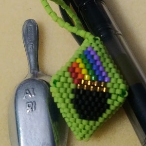 3D Peyote Pod &quot;Pot OGold&quot; 11 Rows Pattern
