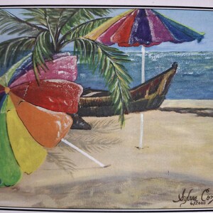 Paint Party Take Home Kit &#39; Seaside Chill &quot;