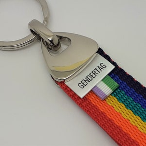 I am an Ally Keyring, LGBTQIA Ally Supporter Pride Keychain, Gay Ally, Mom of Gay Son Gift, Dad of Gay Daughter Gift, Pride Ally Mum Gift Genderqueer Keyring