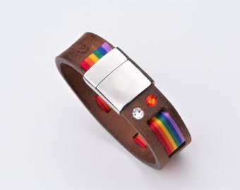 Pride Bracelet, Pride Flag, Gay Gift