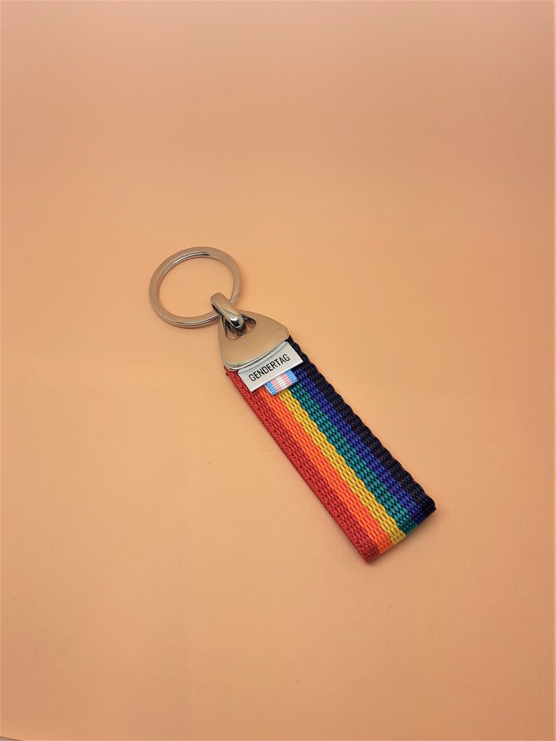 Transgender keyring, LGBT keychain, keyholder image 2