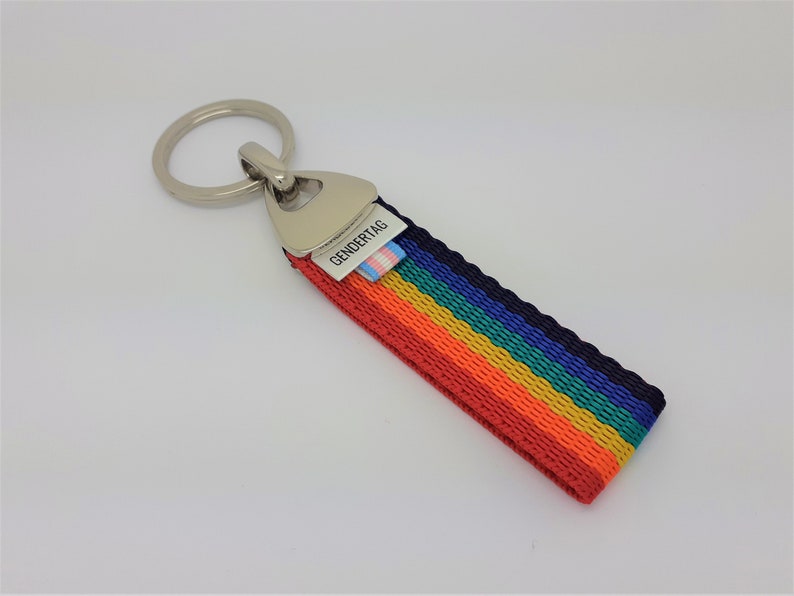 Transgender keyring, LGBT keychain, keyholder image 6