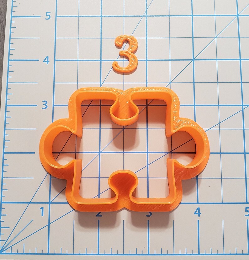 Puzzle Piece Shaped Cookie Cutter Etsy