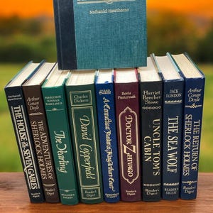 Classic Literature Hardcover Readers Digest Illustrated COMPLETE texts- Choose ONE or More! stoneridgebooks Free Shipping