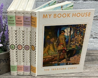 1971 &quot;My BookHouse&quot; Olive Beaupre&#39; Miller ~ Your Choice of Volumes #6-9 Vintage Children&#39;s Hardcover Book Illustrated FREE Shipping