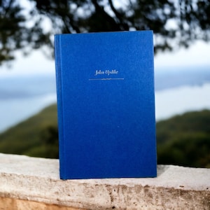 1987 &quot;TRUST ME Short Stories&quot; John Updike Vintage Blue Hardcover Book Classic Literature Literary Fiction stoneridgebooks Free Shipping