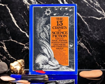 Vintage 1979 "The 13 Crimes of Science Fiction" Hardcover Book