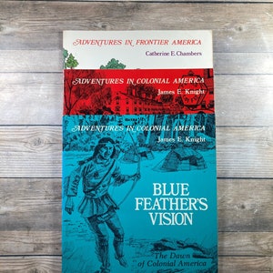 Adventures In COLONIAL / FRONTIER AMERICA~Set of 3~ Softcover Children&#39;s Books Illustrated American History stoneridgebooks Free Shipping