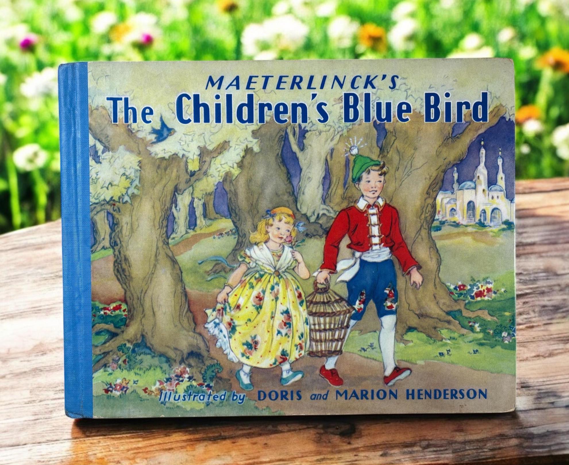 1939 the Children's Blue Bird Book: Illustrated Hardcover Edition