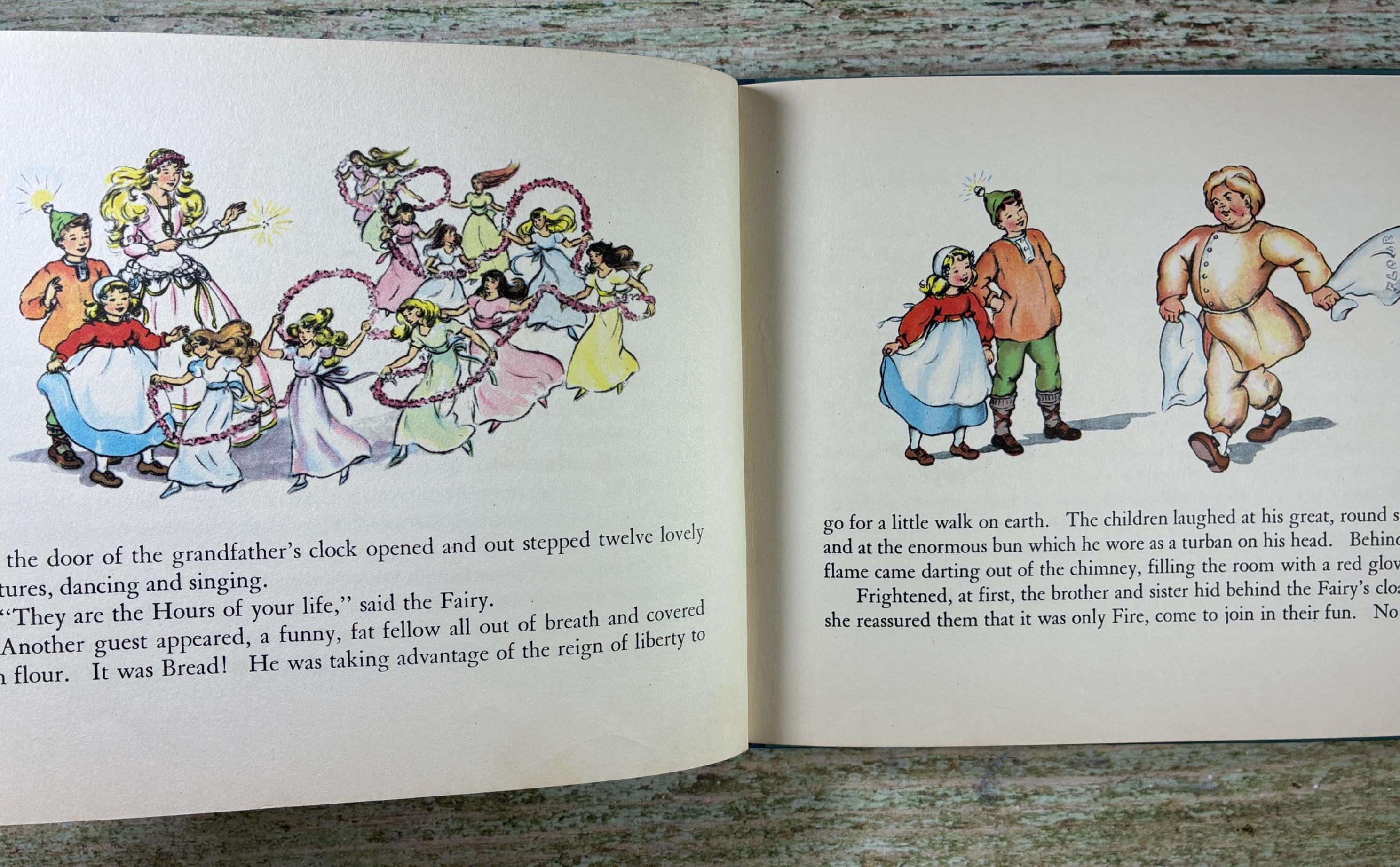 1939 the Children's Blue Bird Book: Illustrated Hardcover Edition