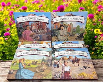 AMERICAN GIRL BOOKS ~ You Choose~ Kirsten / Josefina / Felicity / Molly / Addy / Samantha~ Hardcover Book Pre-teen Homeschool Free Shipping
