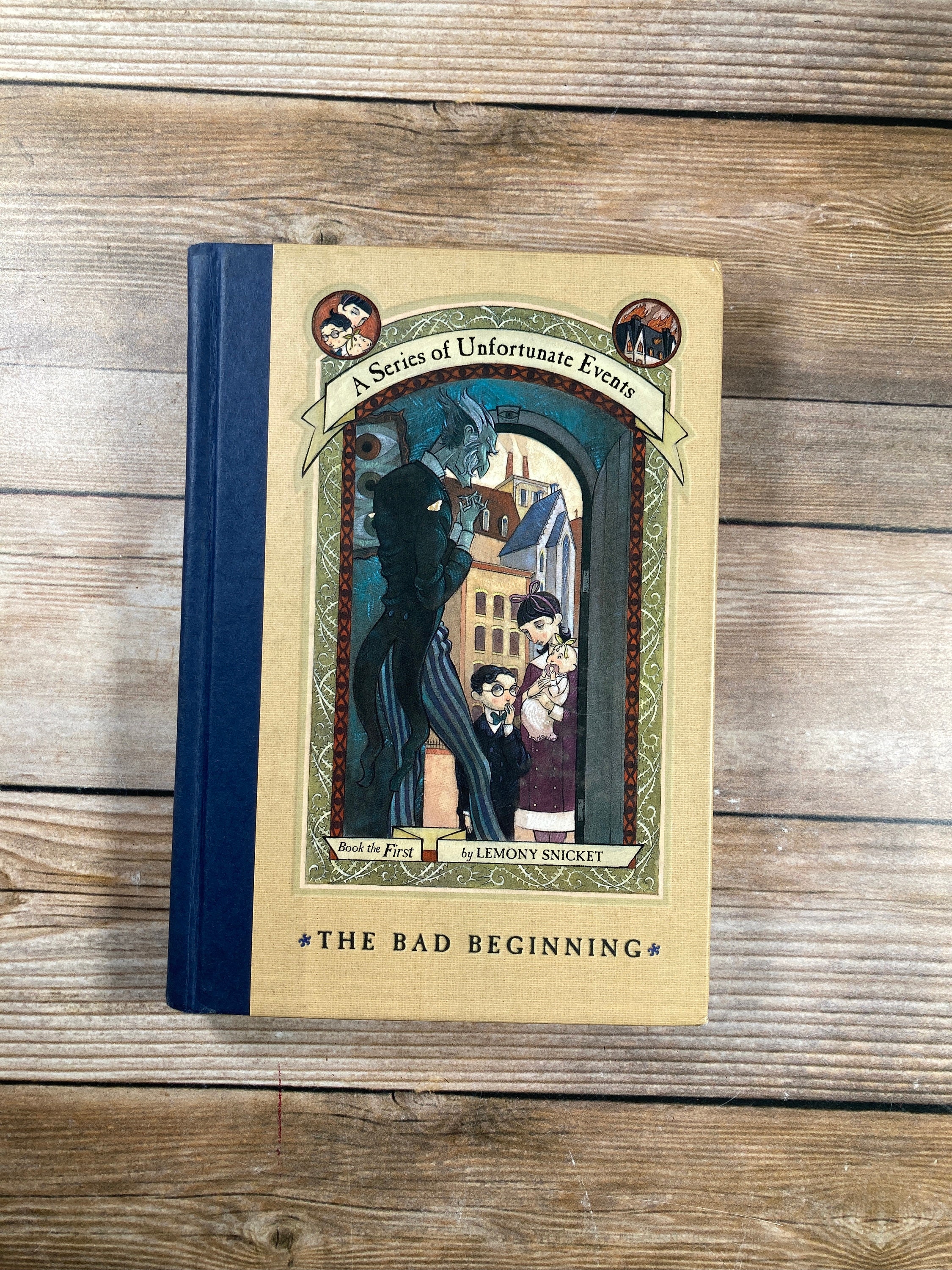 1999 A Series of Unfortunate Events Book One the Bad Etsy