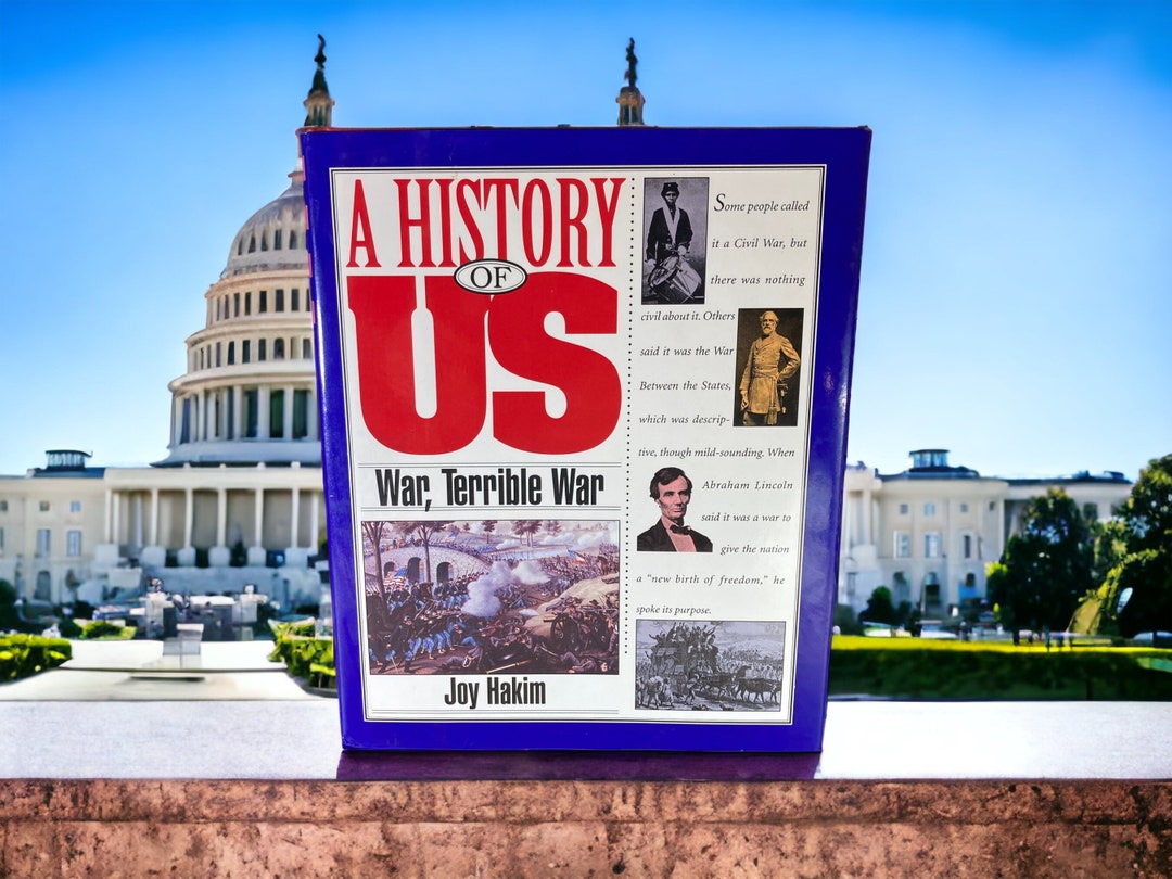 1994 "a History of Us-volume 6~war,terrible War" Joy Hakim Illustrated ...