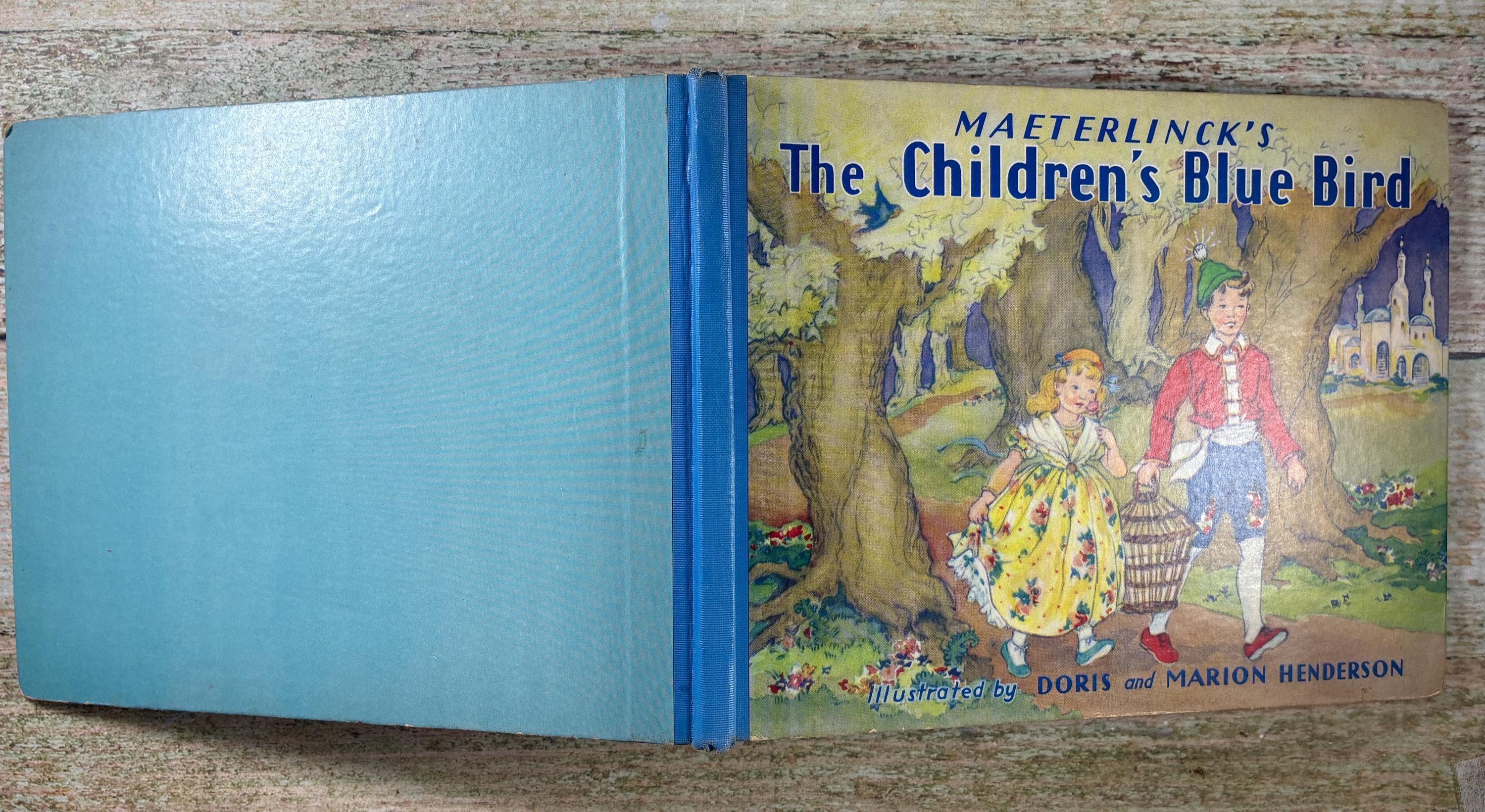 1939 the Children's Blue Bird Book: Illustrated Hardcover Edition