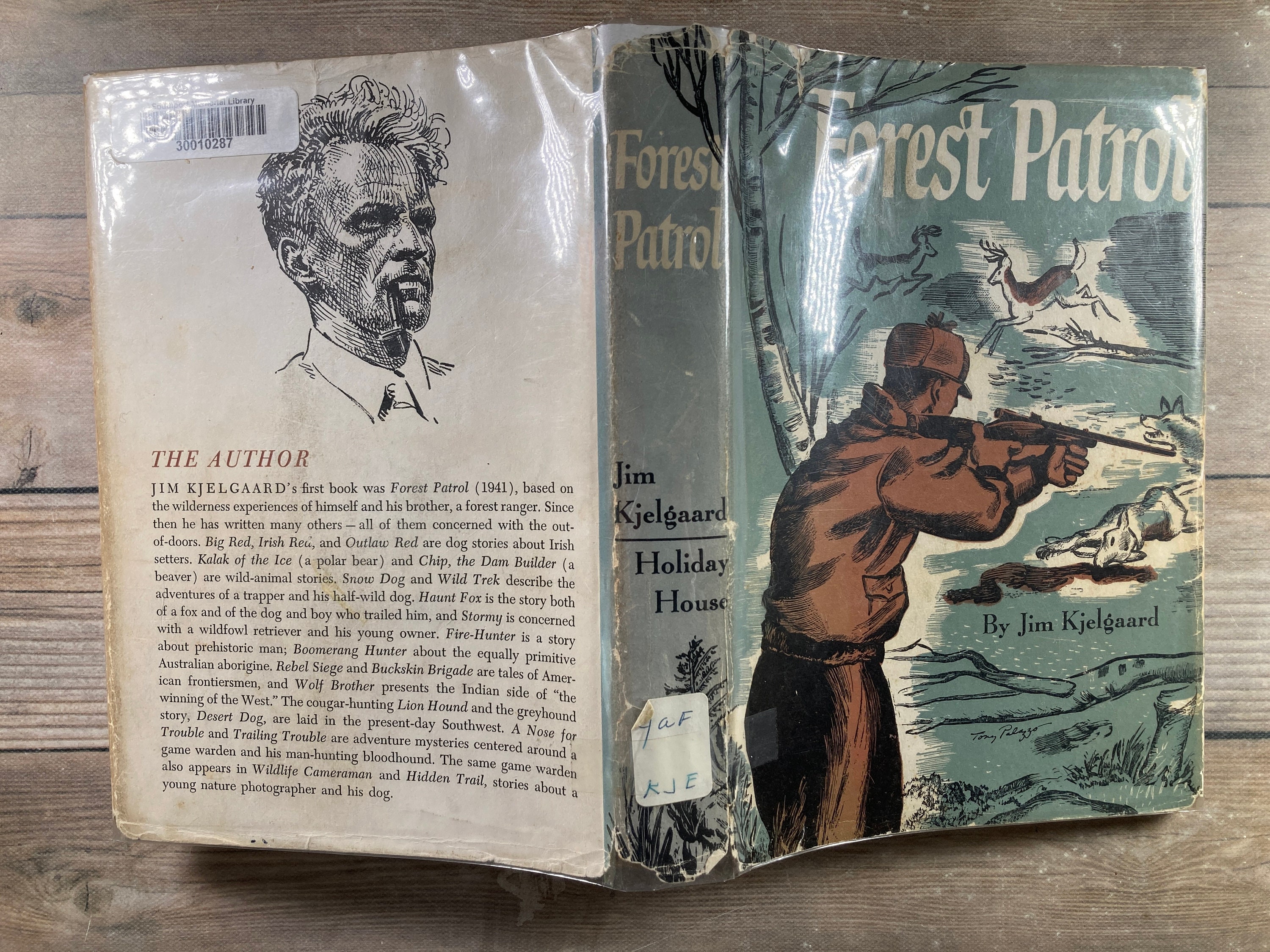 1951 forest Patrol Jim Kjelgaard Illustrations Etsy