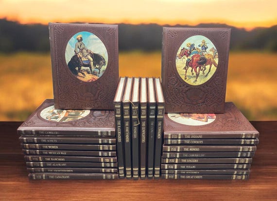 大西部物語 OLD WEST〈5冊セット〉タイムライフブックス 1970s Time-life Old West Book: Vintage Illustrated Hardcover (sold