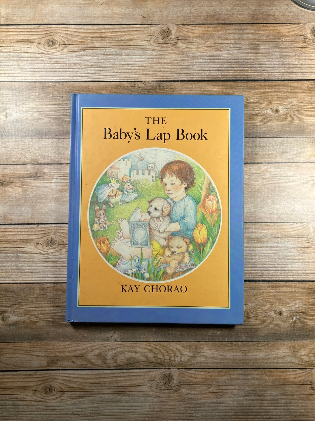 1990the Baby's Lap Book Kay Chorao Vintage Hardcover Book Etsy