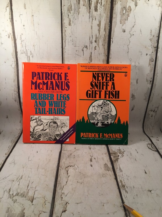 1980s Patrick Mcmanus American Humorist Never Sniff A Etsy