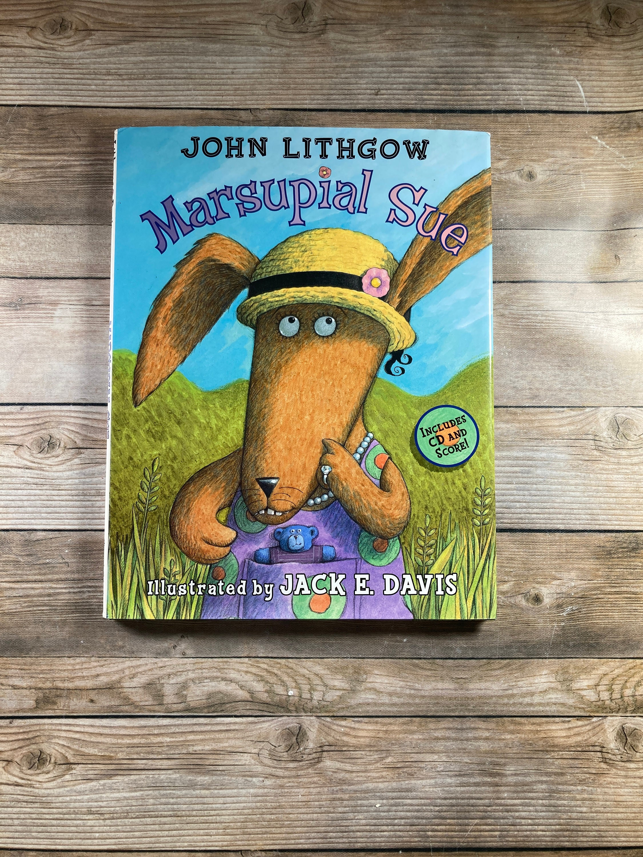 2001 marsupial Sue John Lithgow Illustrations Jack - Etsy Israel
