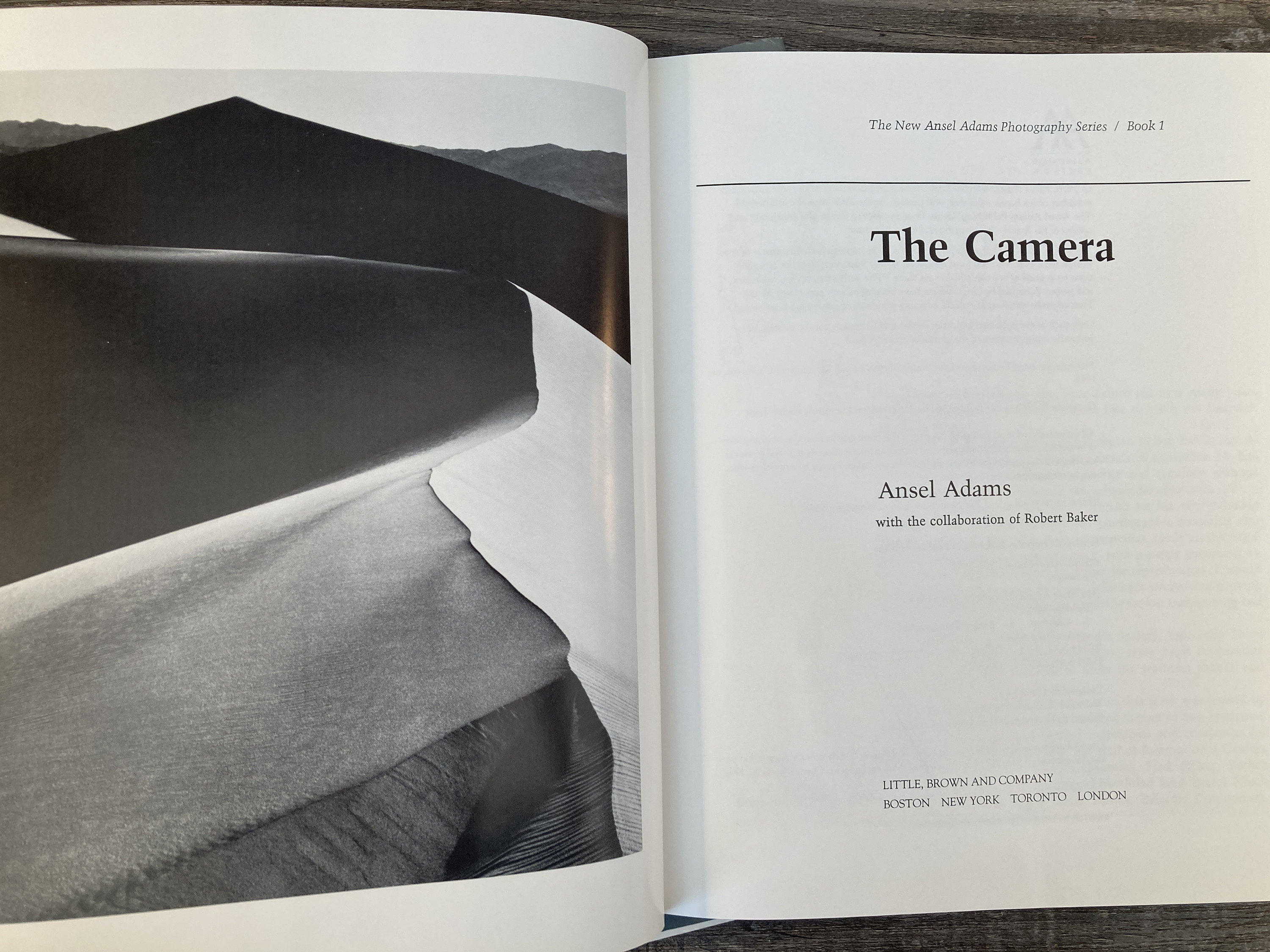 Ansel Adams Photography Series Book: 