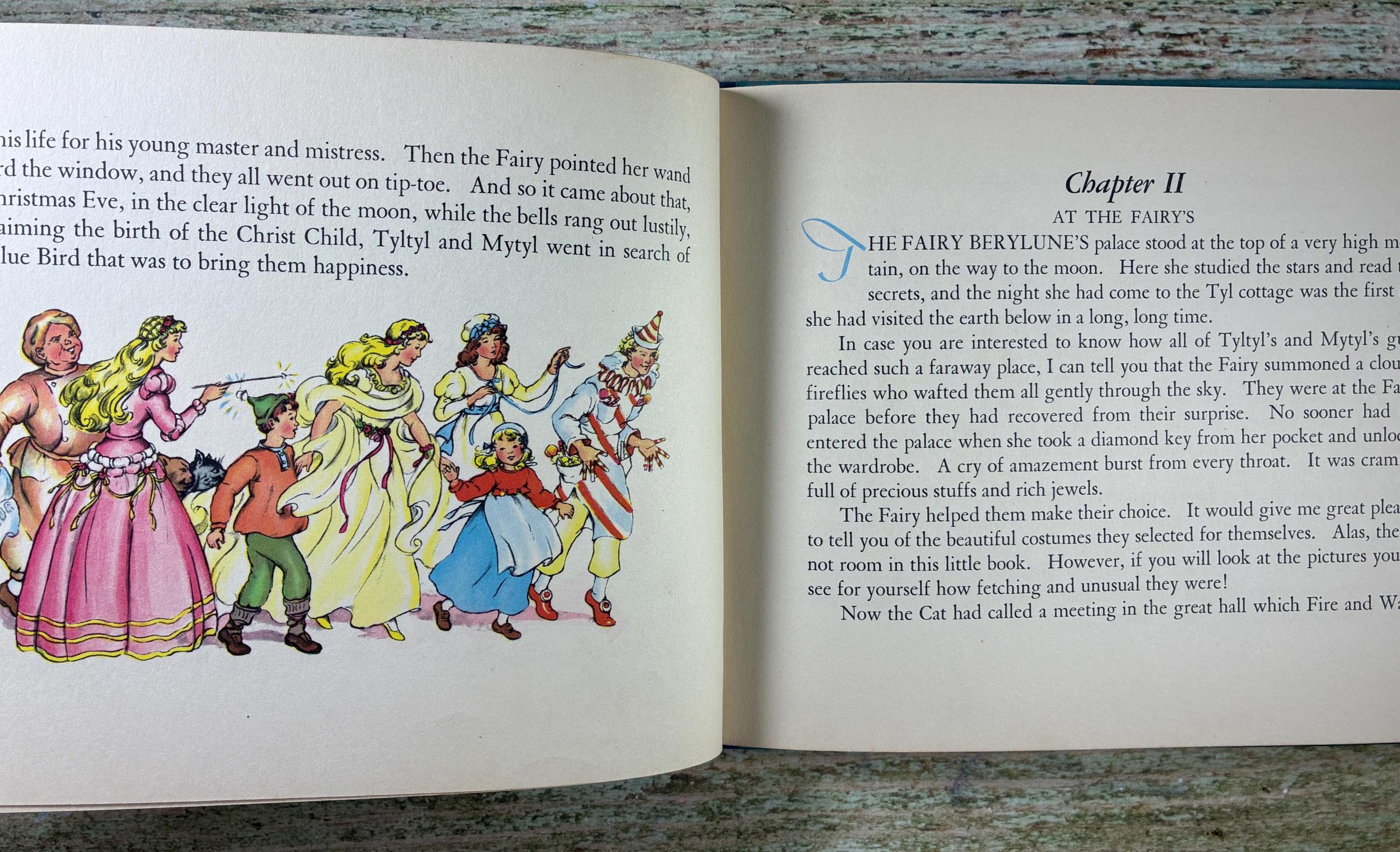1939 the Children's Blue Bird Book: Illustrated Hardcover Edition